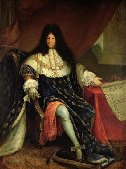 unknow artist Portrait of Louis XIV of France oil painting image